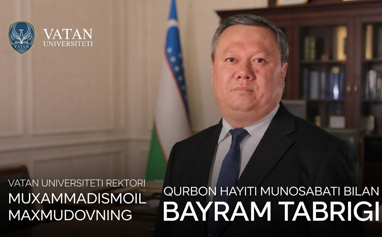 QURBON HAYITI MUNOSABATI BILAN REKTOR TABRIGI